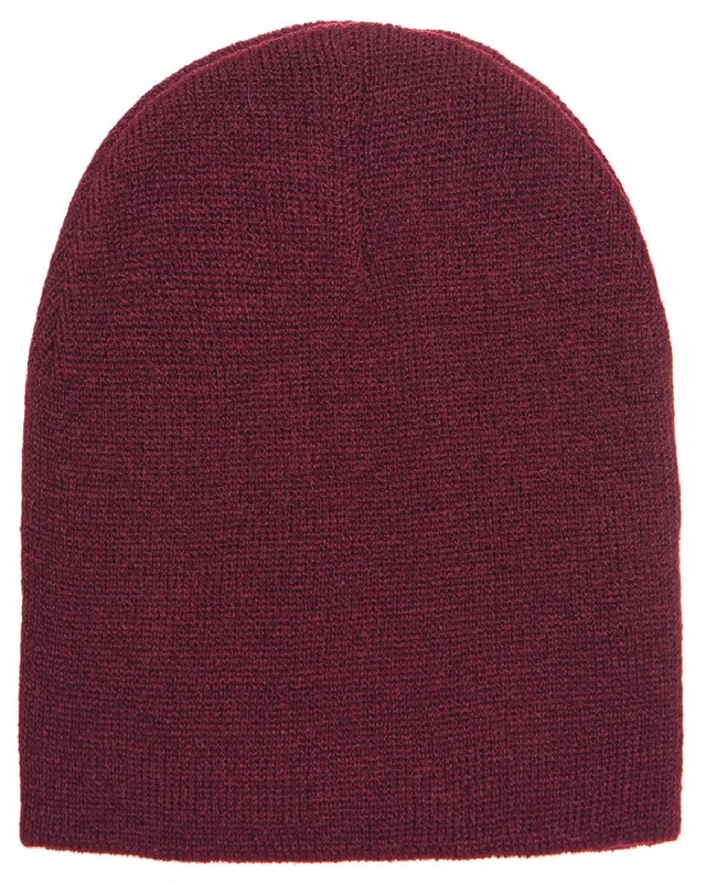 Must-have For Fashion Yupoong Knit Cap | Maroon