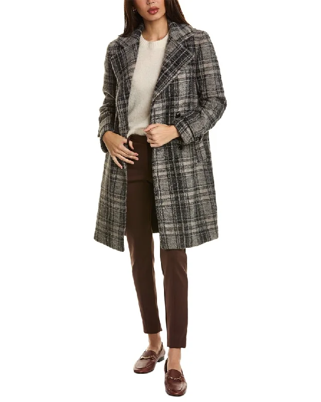 Personal Design Elie Tahari Double-Breasted Coat