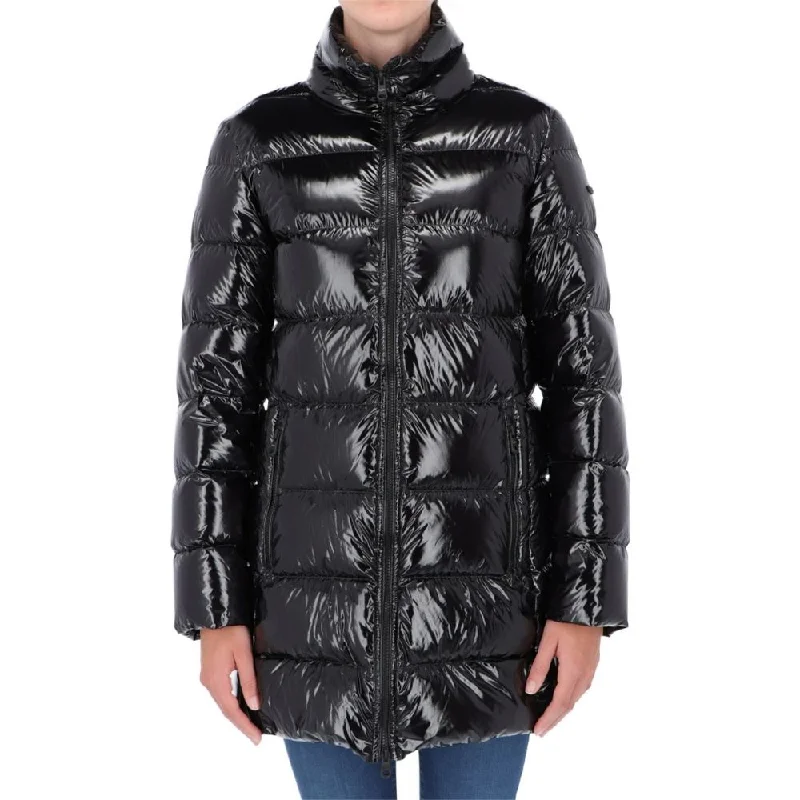 Retro Prints Refrigiwear  Polyester Jackets & Women's Coat
