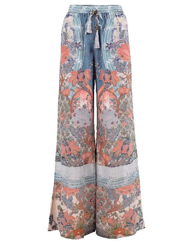 Modernism Wide Leg Drawstring Waist Pant