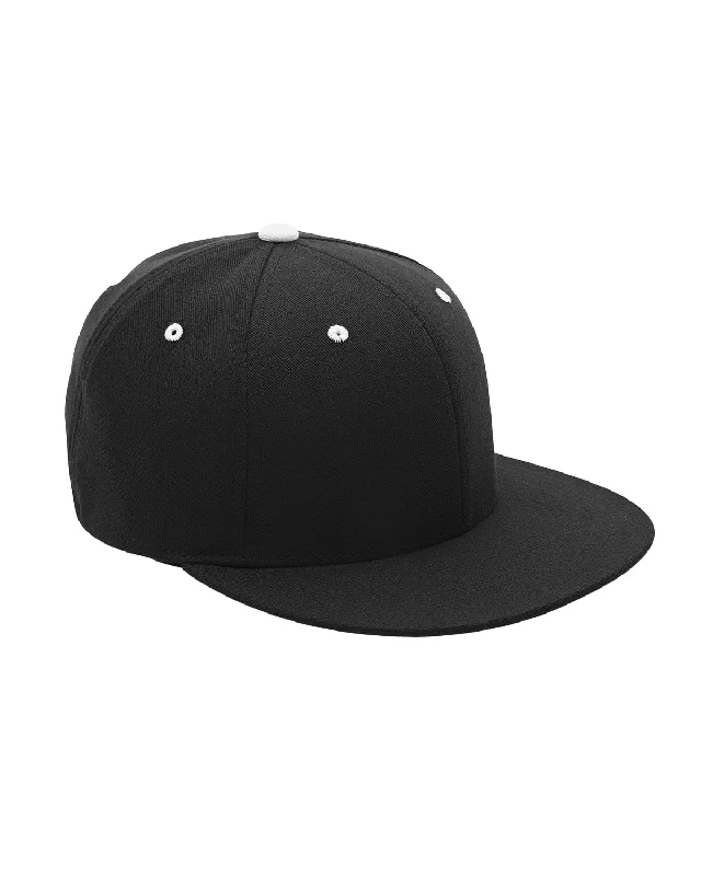 Luxury Fashion Team 365 Flexfit Adult Pro-Formance Contrast Eyelets Cap | Black/ White