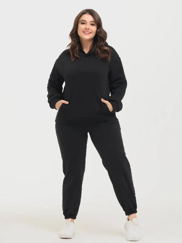 Classic Items Midsize Casual Fashion Fleece Hoodie 2-Piece Set