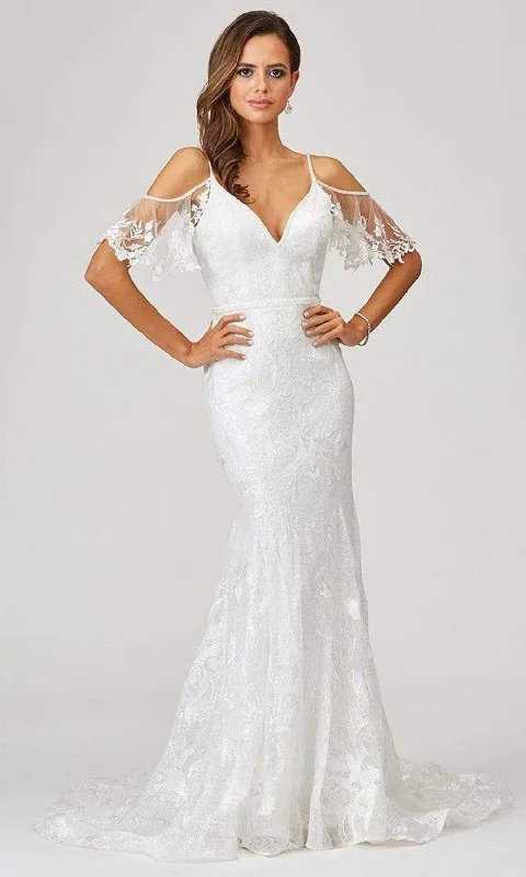 Fashion Concept Lara Dresses - 51037 Cold Shoulder Mermaid Dress