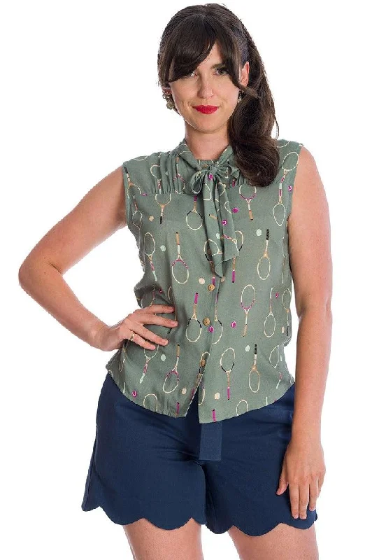 Goddess Style Tennis Love Blouse