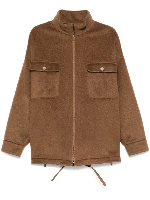 Elegant Outline Emporio Armani Women's Coats