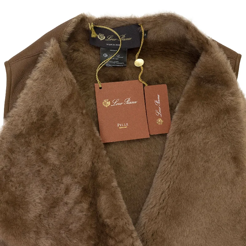 Exquisite Details FUR BROWN JACKET