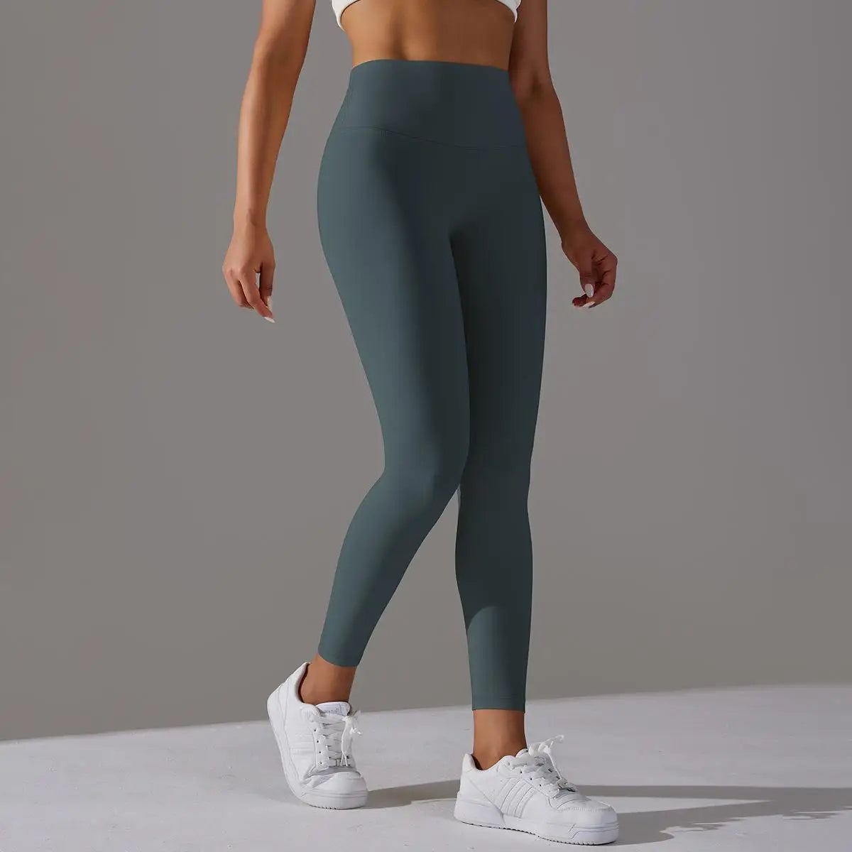 Printed Patterns Women's Spandex High Elastic Waist Closure Sports Wear Leggings
