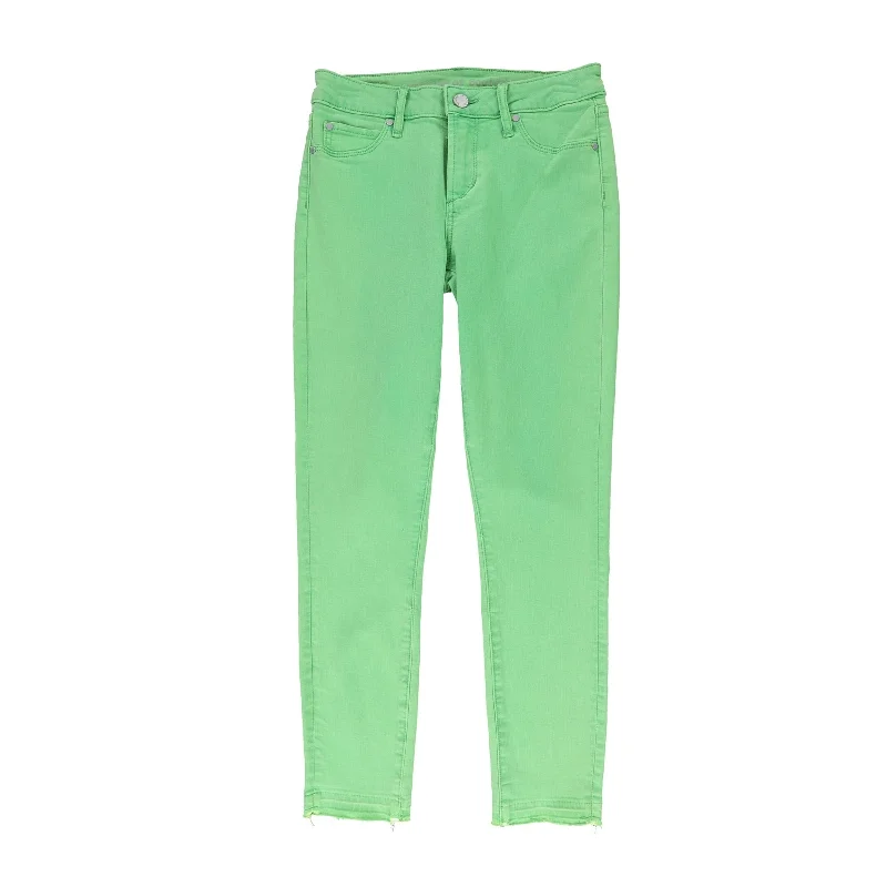 Noble And Elegant Articles of Society Womens Carly Cropped Jeans, Green, 26