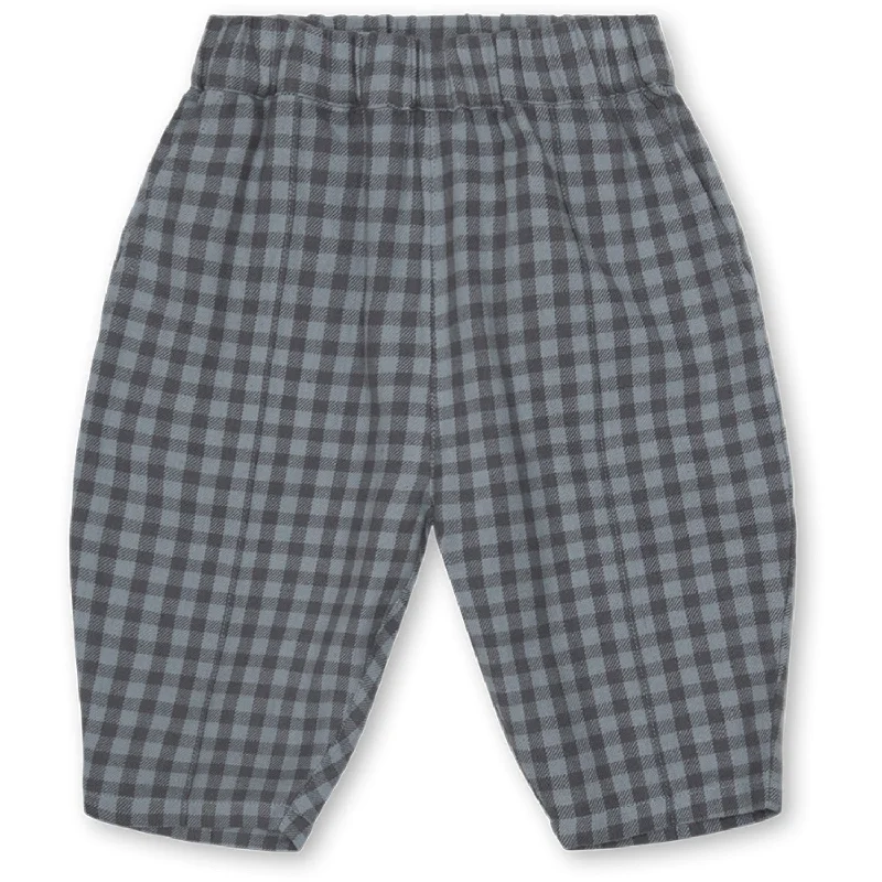 Minimal Style That's Mine Blue Check Hallie Pants