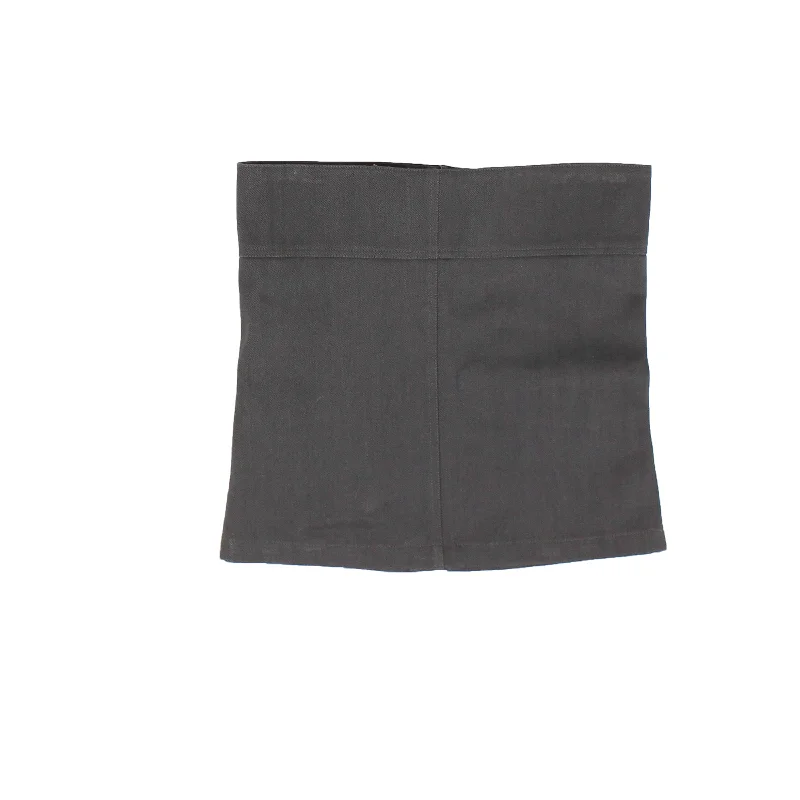 Preview New Products Dark Grey Roni Ilan Denim Top With Zip On Back - Grey