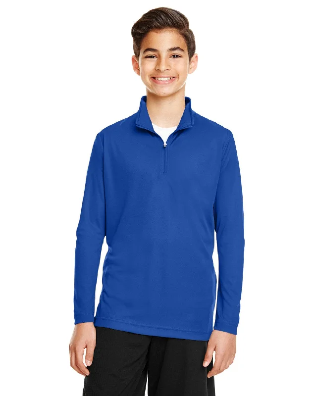 Fashionable In The Times Team 365 Youth Zone Performance Quarter-Zip | Sport Royal
