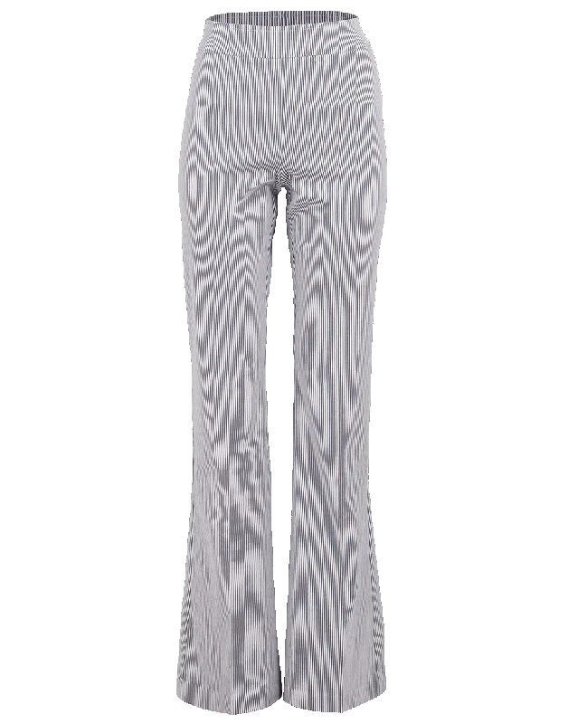 Dressing Tips Stripe Seersucker Flare Pant