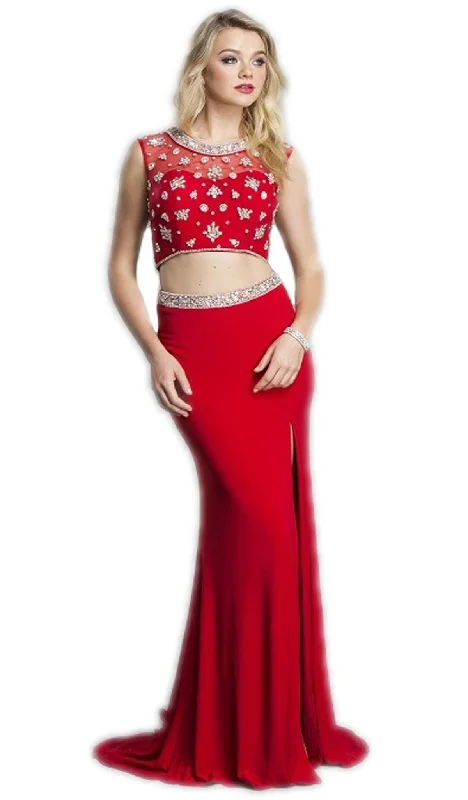 Classic Series Aspeed Design - Two Piece Embellished Evening Dress