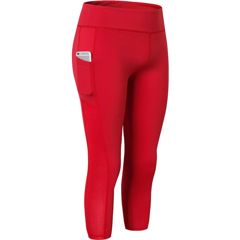 High-end Fashion Women's Spandex High Elastic Waist Closure Sports Wear Leggings