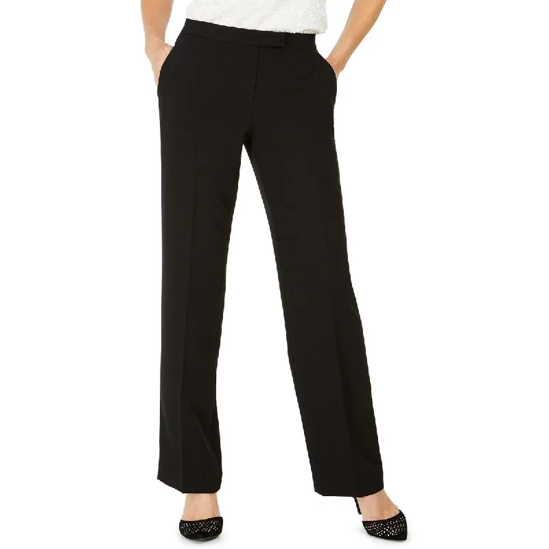 Fashion Wear Kasper Womens Petites Tab Waist Work Trouser Pants