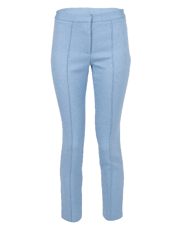 Fashionable In The Times Double Face Wool Cigarette Pant