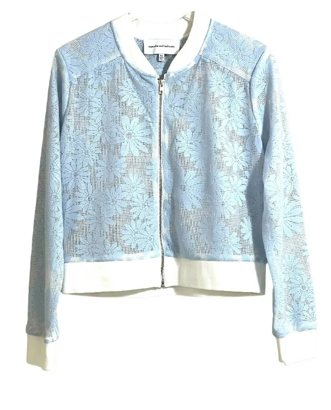 Sports Series Women's Audrie Jacket In Blue/white