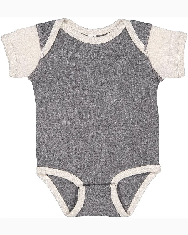 Classic Design Rabbit Skins Lap Shoulder Creeper | Grnt Hth/ Nat Ht