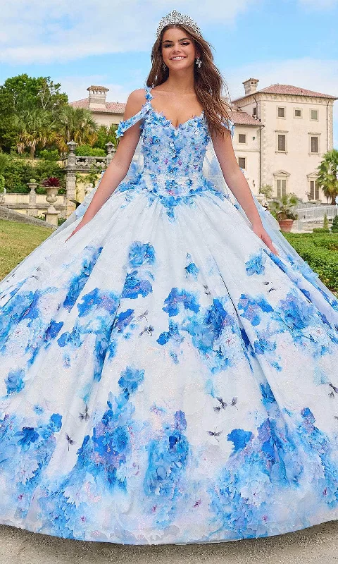 Celebrity Picks Amarra 54208 - 3D Floral Embellished Sweetheart Neck Ballgown