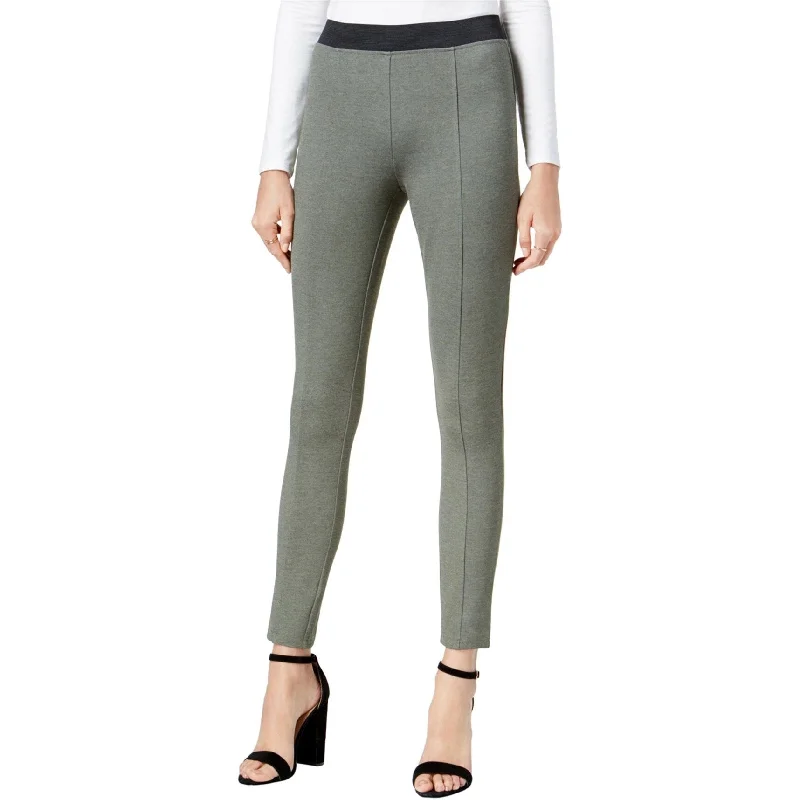 Editorial Design Kensie Womens Pull-On Casual Leggings, Green, Large