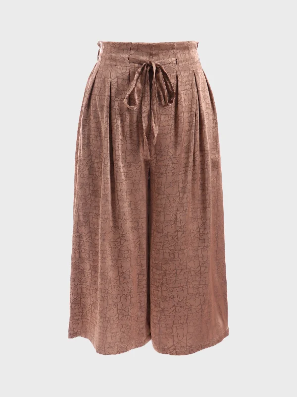 High-end Design Midsize Pretty Grace Cracks Loose Pants