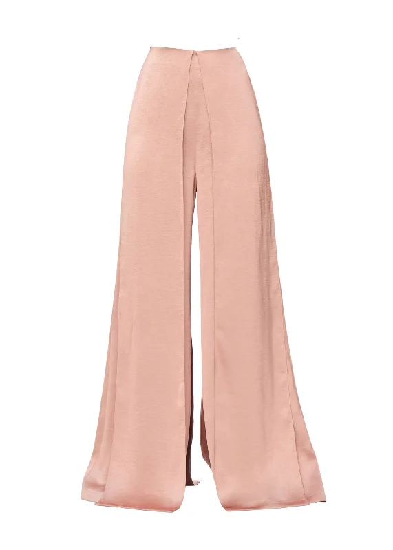 Youthful Style HAMI HIGH WAIST PANTS - PEARL PINK