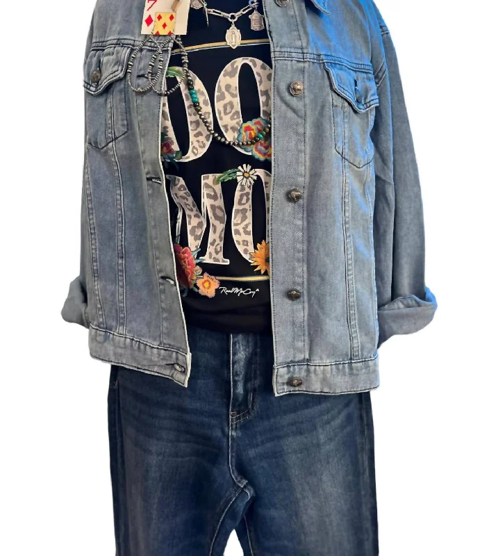 Fashion Expert Women's Daily Denim Jacket