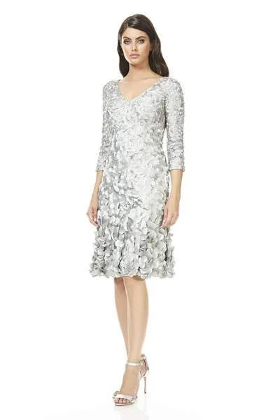 Personalized Series Theia - Quarter Sleeve Petal Ornate A-Line Cocktail Dress 883099 - 1 pc Mist In Size 6 Available Personalized Series Theia - Quarter Sleeve Petal Ornate A-Line Cocktail Dress 883099 - 1 pc Mist In Size 6 Available
