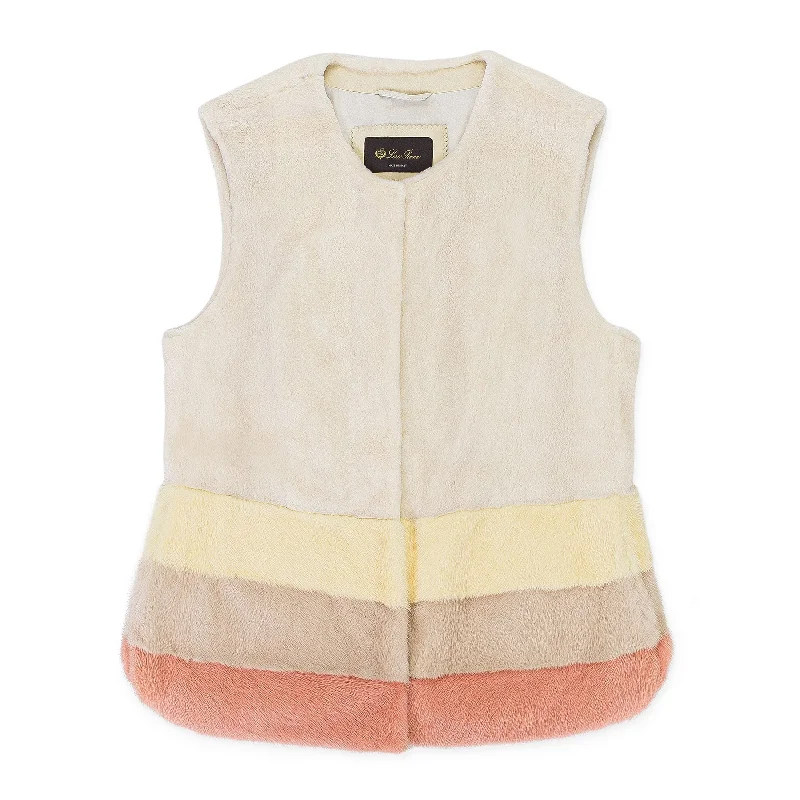 Fashion Concept FUR MULTICOLOR JACKET