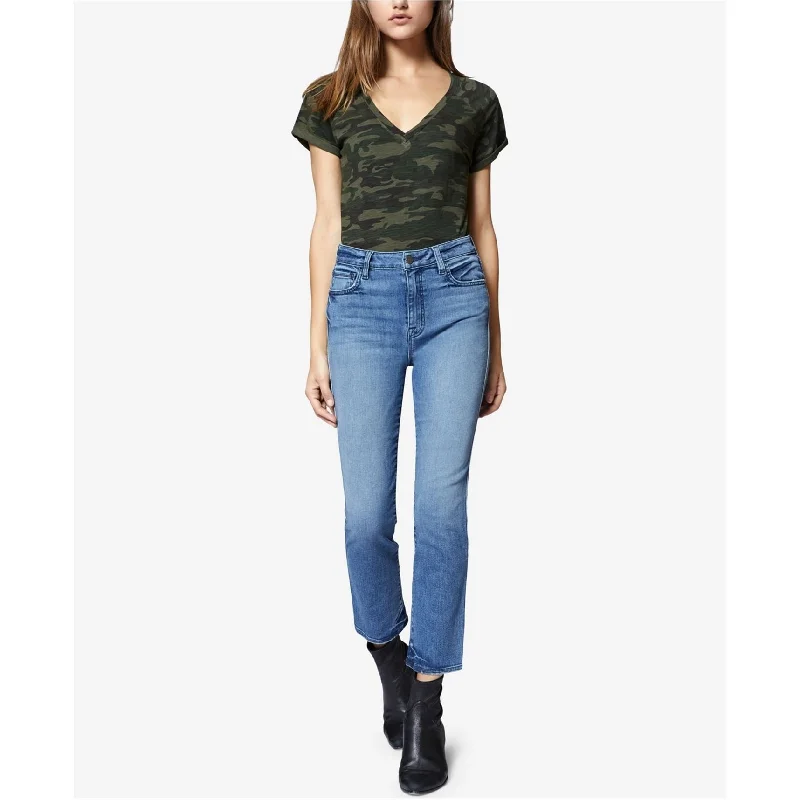 Retro Prints Sanctuary Clothing Womens Modern Straight Leg Jeans, Blue, 26