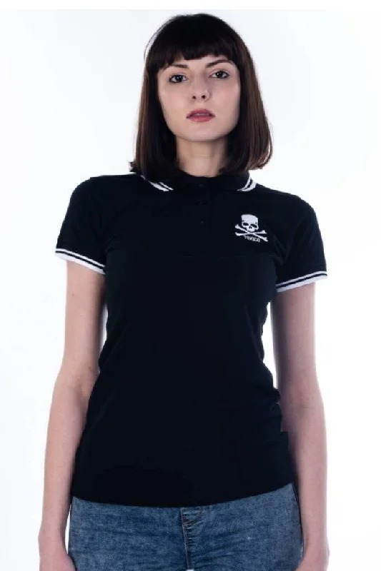 End Of The Year Skull And Bones Polo Shirt