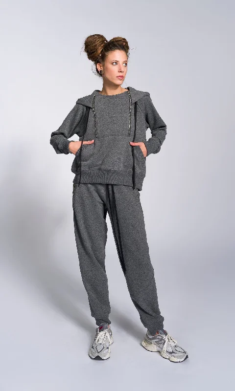 High-quality Design Cuffed Sweatpants with Pockets