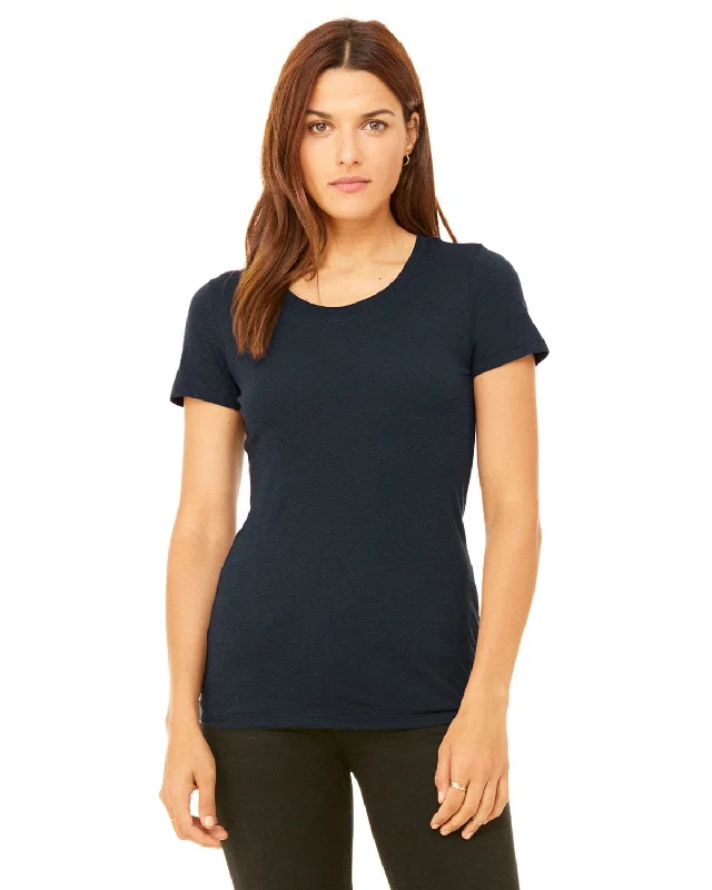 Unique Fashion Bella+Canvas Ladies Triblend T-Shirt | Solid Navy Trbln