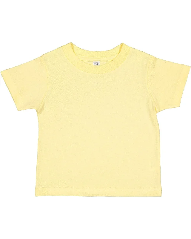 Lace Design Rabbit Skins Toddler T-Shirt | Banana