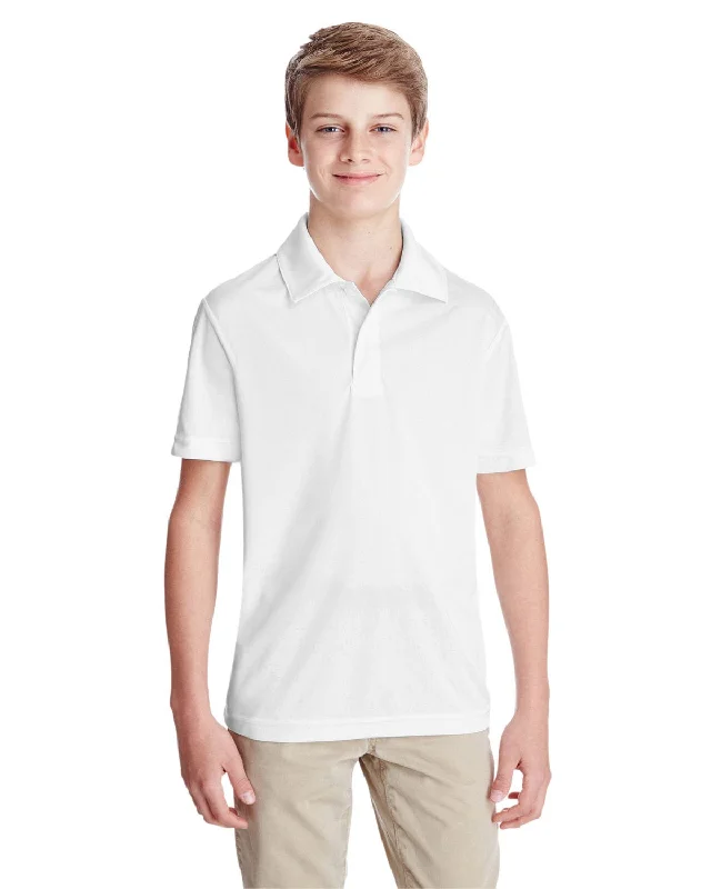 Sports Trend Team 365 Youth Zone Performance Polo | White