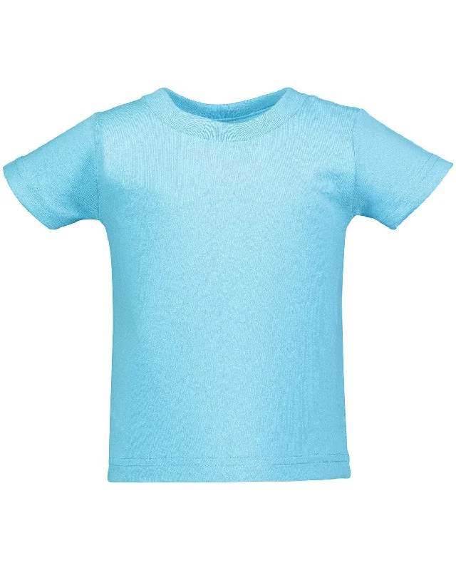 Free And Comfortable Rabbit Skins Infant T-Shirt | Aqua