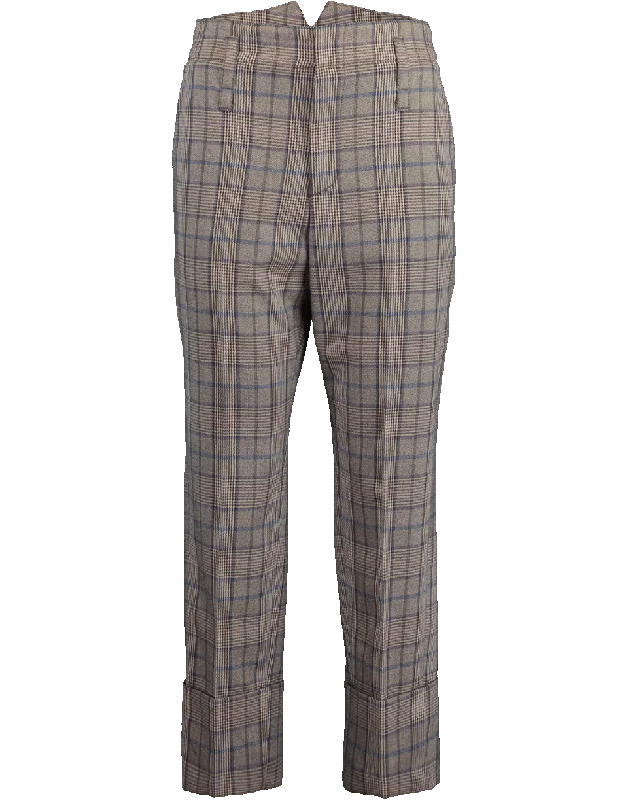 End Of The Year Double Cuff Zip Front Pant