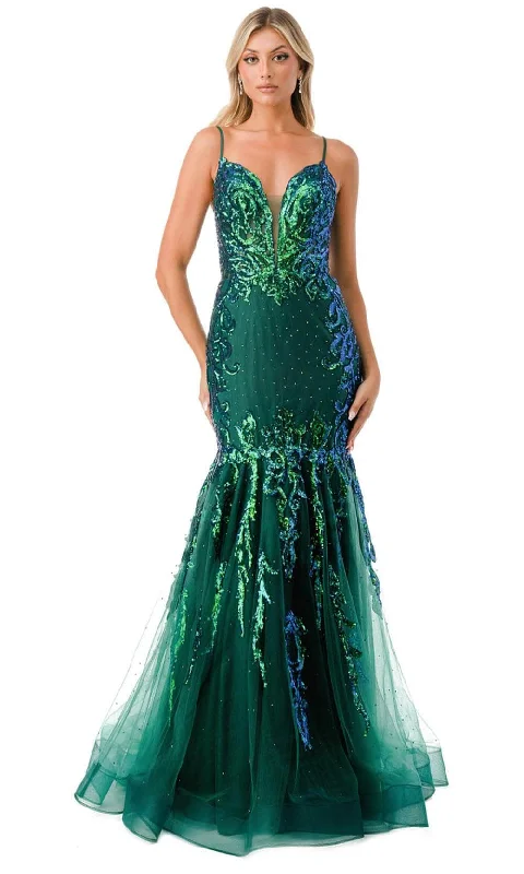 Must-have For Autumn And Winter Trevi Collection L2659 - Sequin Trumpet Prom Dress