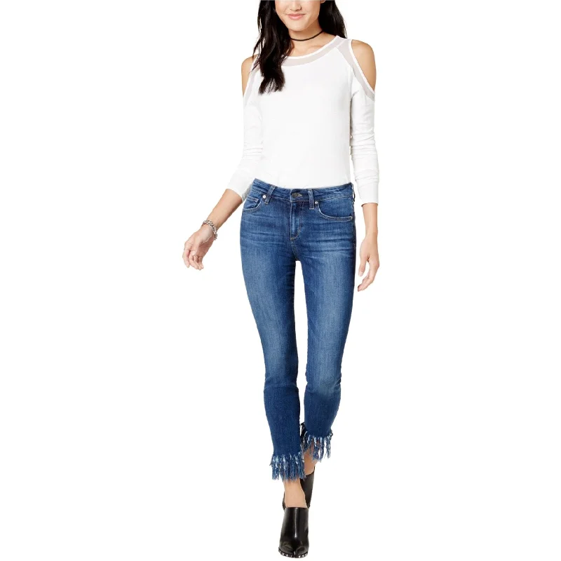 Fashionable Inner Wear Joe's Womens Fringe Skinny Fit Jeans, Blue, 30