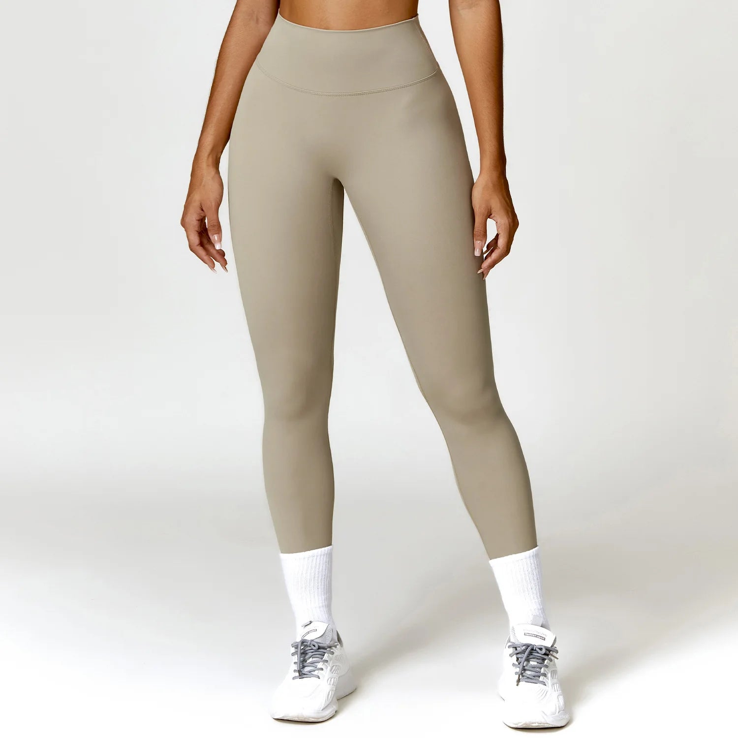 Classic Series Women's Nylon High Waist Push Up Fitness Sports Wear Leggings