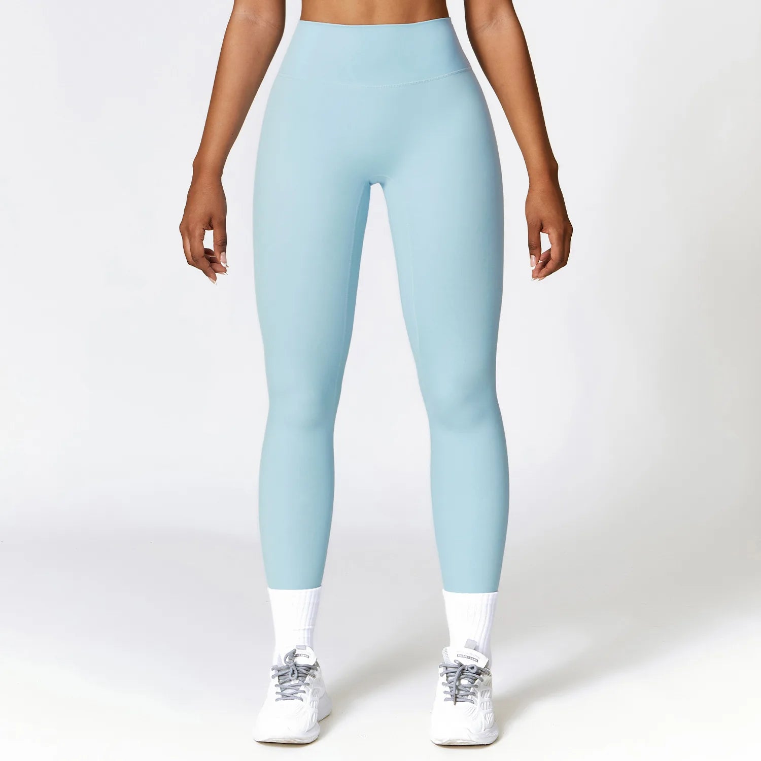 High-end Fashion Women's Nylon High Waist Push Up Seamless Sports Wear Leggings