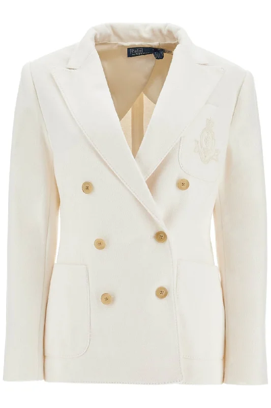 Exquisite Tailoring Polo Ralph Lauren Women's Brushed Double-Breasted