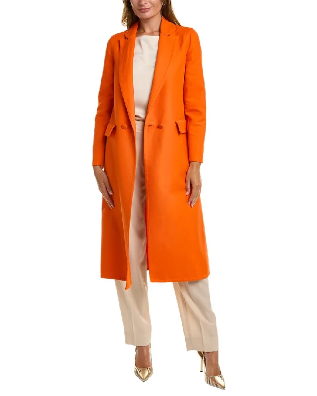 Design Trend Oscar de la Renta Twill Coat