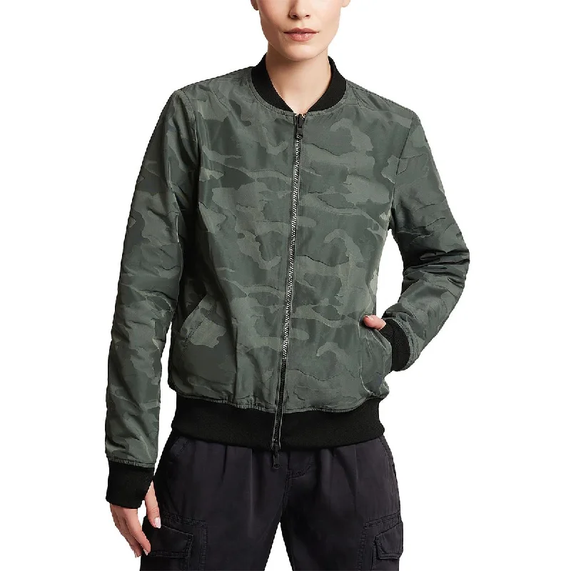 Sports Series Womens Camouflage Reversible Bomber Jacket