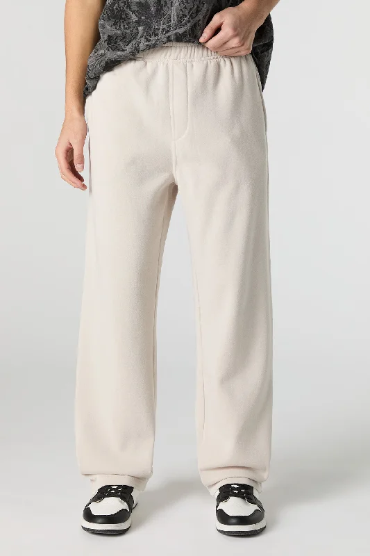 Fresh Wear Solid Fleece Sweatpant