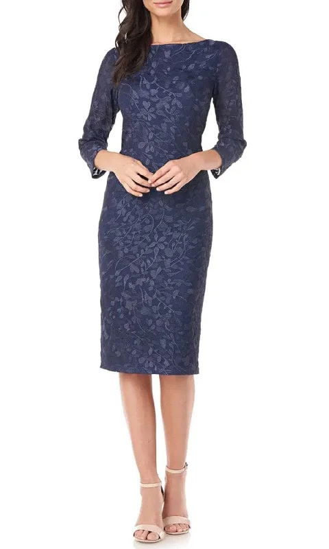 Must-have For Fashion JS Collections 8612939 - Quarter Sleeve Embroidered Dress