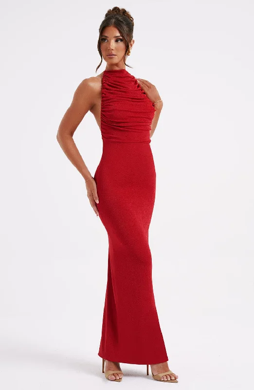 Integrated Design Nala Maxi Dress - Red
