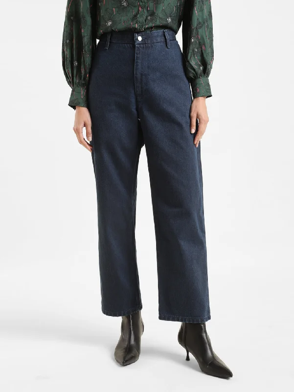 Dressing Tips Women's High Rise 94's Loose Straight Fit Jeans