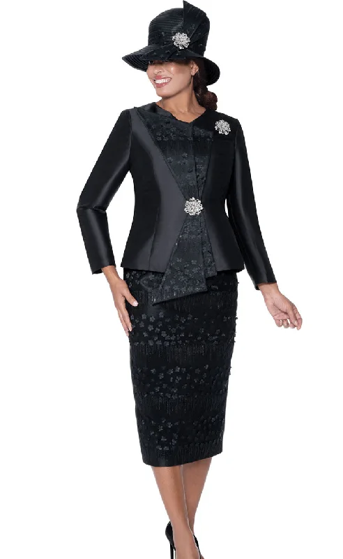 Minimal Classic GMI Church Suit 400952-Black
