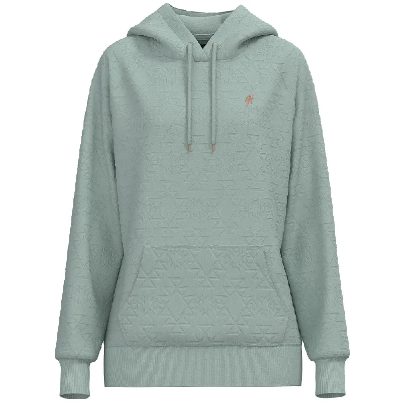 Sports Trend "The Concho " Light Blue w/Aztec Hoody